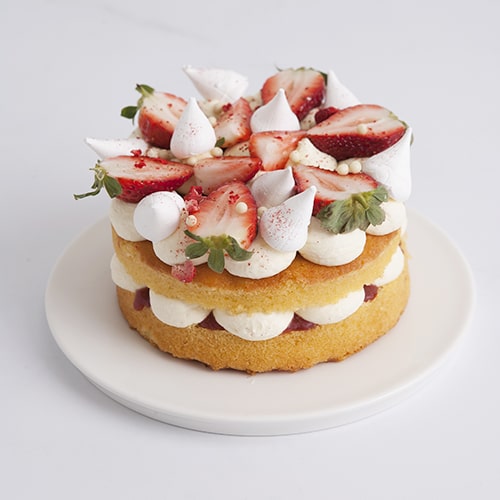 Mrs Jones The Baker has a delicious range of whole cakes including this classic Victoria sponge